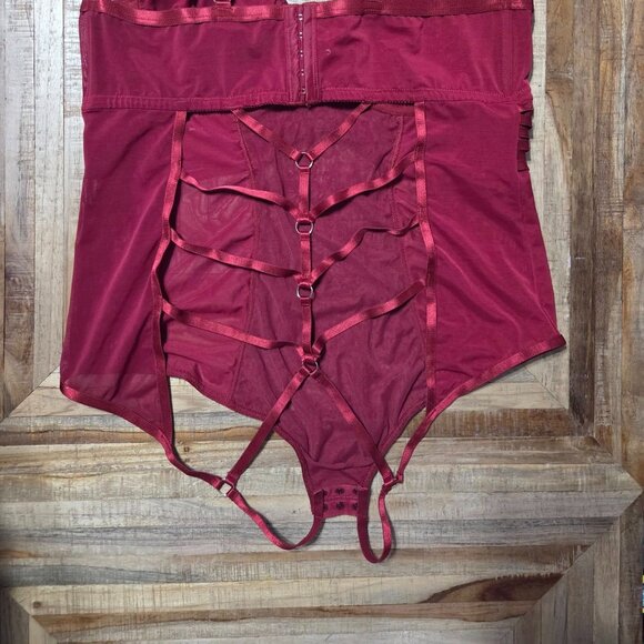 Torrid Straps And Rings Satin Bodysuit - Picture 7 of 13